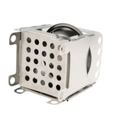 ICE FISHING "Pocket Portable" Mini Wood Stove