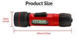 Quick "FLASH" Pocket Portable Depth & Fish Locator w/ Brite-Lite Technology