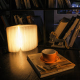 COZY HOME'S Wireless Wooden LED Folding Book w/ Magnetic Clip