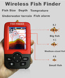 "Pocket Portable" Wireless ICE FISHING Color LCD Fish Finder - NEW