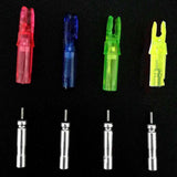 Compound Bow "LIGHTED" LED Arrow Nocks - 12 pack Super Deal