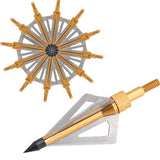 12 Pack of 3-Blade 100gr Arrow Broadheads - SUPER VALUE PACK