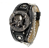 The Skull & Bones Chain Cuff Watch - Thirsty Buyer - 1