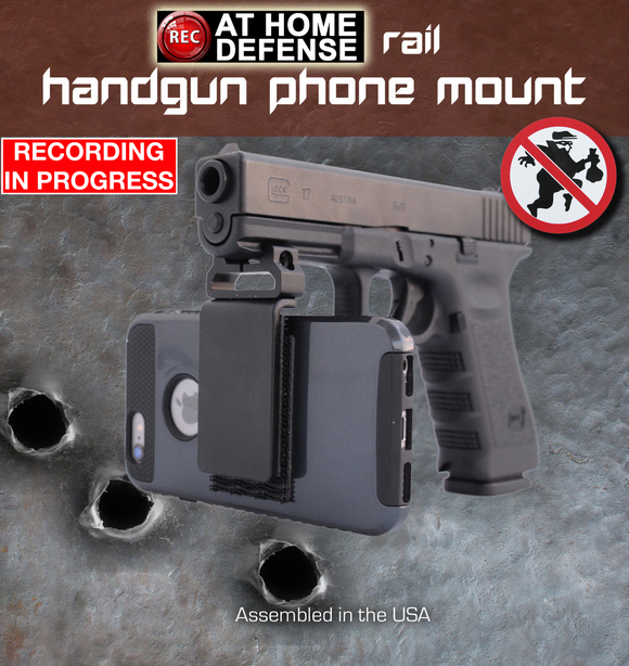 Home Defense Handgun SMARTPHONE Mount - 