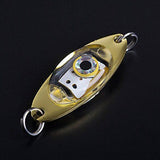 Ice Fishing "Intelligent" LED Flashing Light Reflective Eye Spoons - 5 per pack