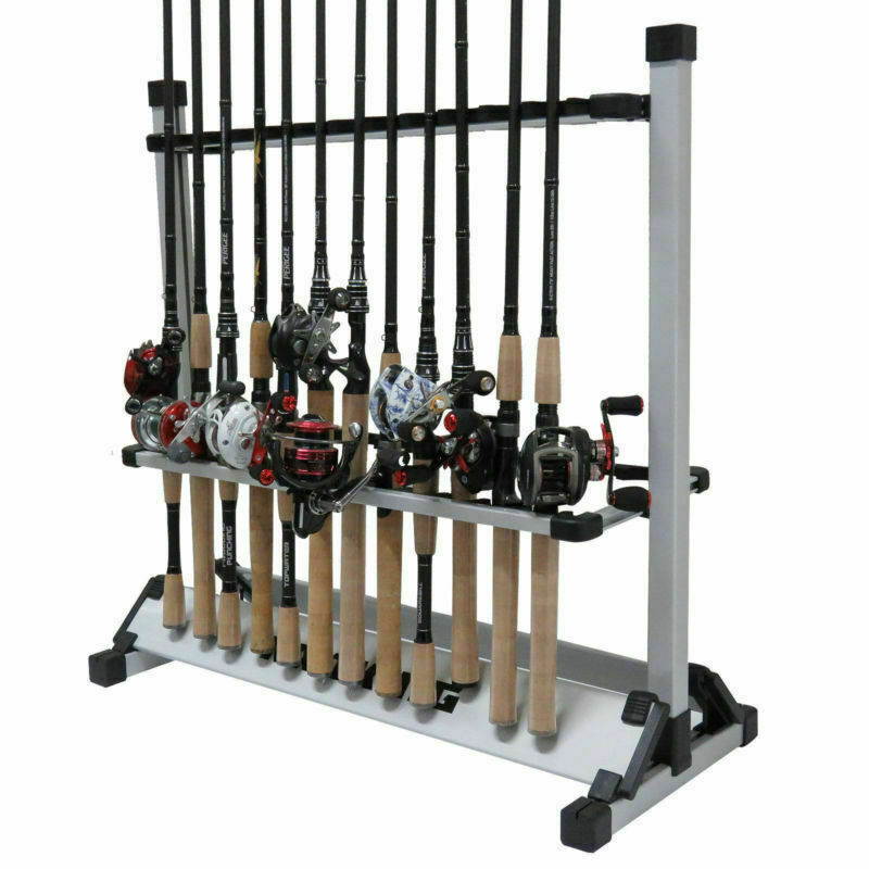KastKing Rack 'em up Portable Aluminum Fishing Rod Holder KastKing Rack 'em up Portable Aluminum Fishing Rod Holder