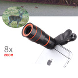 Precision Optical's "Hunting Edition" Smartphone Telescopic Scope w/ Pro Tripod Stand Film Package - Includes Wireless Remote