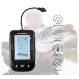 Ice Fishing "RAPID FIRE" Fish & Depth Finder