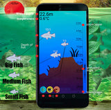 Precision Technologies "Portable" Wireless Smart Phone Ice Fishing HD Sonar Sensor - NEW
