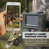 Trail Camera "Instant Transfer" SD MEMORY CARD READER 4 in 1 Pro