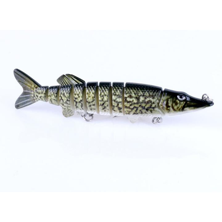 economy priced fishing lures 8-Jointed "Life like" Crush'em Fishing Lures