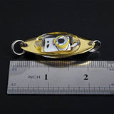 Ice Fishing "Intelligent" LED Flashing Light Reflective Eye Spoons - 5 per pack