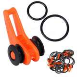The HOOK LOCKER (Super Value 50 Pack!) - Secures Any Style Hook or Lure to Your Rod!