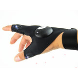 Flex Fit LED Night Fishing Glove - Light when You Need it!