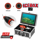 "ICE BOX" Advanced ICE FISHING Underwater Video Camera System - Know What's Below!