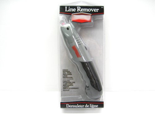 Electric Fishing Reel Line Remover w/ Built-in Hook Sharpener