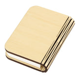 COZY HOME'S Wireless Wooden LED Folding Book w/ Magnetic Clip