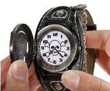 The Skull & Bones Chain Cuff Watch - Thirsty Buyer - 4