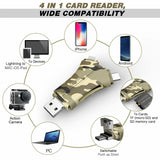 Trail Camera "Instant Transfer" SD MEMORY CARD READER 4 in 1 Pro