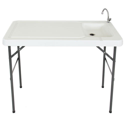 Fishing & Hunting Portable Outdoor Cleaning Table w/ Wet Sink – Thirsty  Buyer