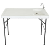 Fishing & Hunting "Portable" Outdoor Cleaning Table w/ Wet Sink