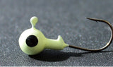 Ice Fishing Luminous Glow Jig Heads - 20 pack