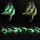 Ice Fishing Luminous Fish Hooks - 30 Pack