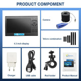 Ice Fishing "Pocket Portable" Underwater Color HD PRO VIDEO CAMERA SYSTEM - See What's Below LIVE!