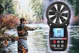 The "ULTIMATE" Fishermans Tool - Barometric Pressure, Altitude, Dew Point, Humidity, Wind Speed/Direction, & MORE