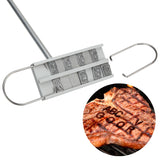 Thirsty's BBQ Meat Branding Iron - NEW