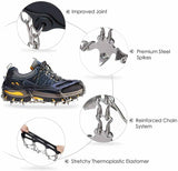 Ice Fishing "STRETCH-ON" BOOT TRACTION ICE GRIPS - Anti Slip Grips that Fit Over Any Boots!