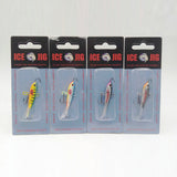 Ice Fishing "Super" Minnow Jigs - 4 per pack