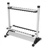 24-Rack Portable Aluminum Fishing Rod Holder - Holds 24 Rods!