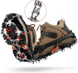 Ice Fishing "STRETCH-ON" BOOT TRACTION ICE GRIPS - Anti Slip Grips that Fit Over Any Boots!