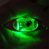 Ice Fishing "Intelligent" LED Flashing Light Reflective Eye Spoons - 5 per pack