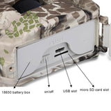 "Big Rack" 1080p HD Night Vision Trail Camera - Captures Video & Pictures