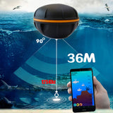 Precision Technologies "Portable" Wireless Smart Phone Ice Fishing HD Sonar Sensor - NEW