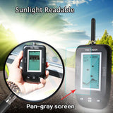 Ice Fishing "RAPID FIRE" Fish & Depth Finder