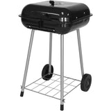 "Mobile" Charcoal BBQ Grill w/ Wheels