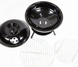 Portable BBQ 2-Level Kettle Grill & Smoker