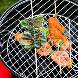Portable BBQ 2-Level Kettle Grill & Smoker