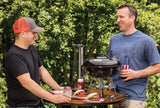 Portable BBQ 2-Level Kettle Grill & Smoker