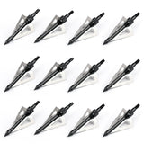 12 Pack of 3-Blade 100gr Arrow Broadheads - SUPER VALUE PACK