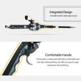 All-in-One "Pocket" Folding Fishing Rod & Reel- From 8 inches to Over 4 Feet!