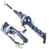 All-in-One "Pocket" Folding Fishing Rod & Reel- From 8 inches to Over 4 Feet!