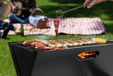 Compact "Foldable" Charcoal BBQ Grill