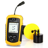 Ice Fishing "Pocket Portable" LCD Mobile Sonar Fish Finder w/ LED Backlight