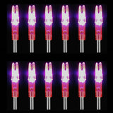 Compound Bow "LIGHTED" LED Arrow Nocks - 12 pack Super Deal
