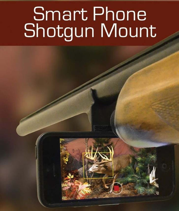 Smartphone Pro-Series Shotgun & Rifle Mount - Record Your Hunts From Your Firearm!