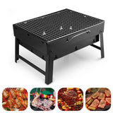 Foldable "Suitcase" Charcoal BBQ Grill
